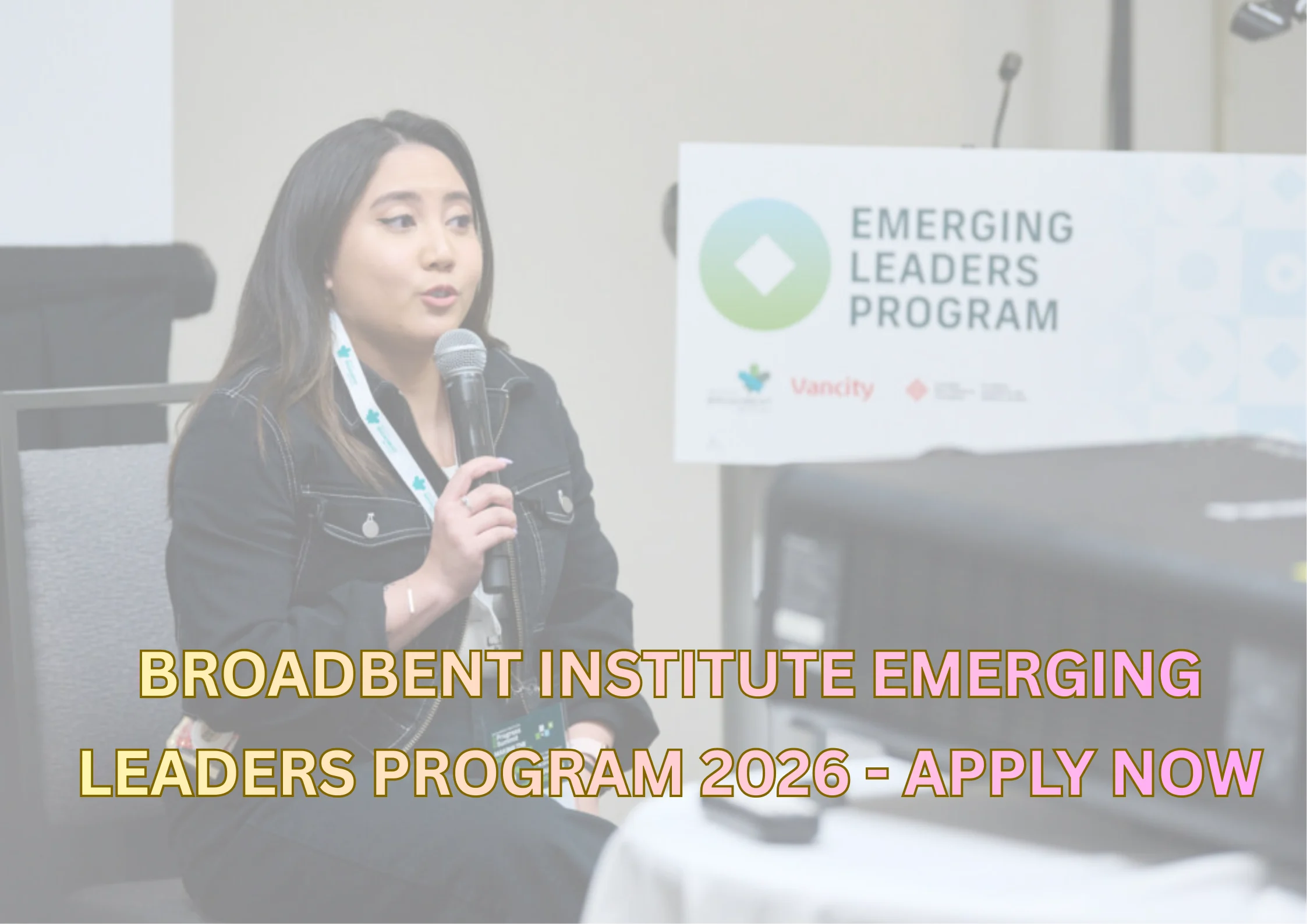 Broadbent Institute Emerging Leaders Program 2026 - Apply Now