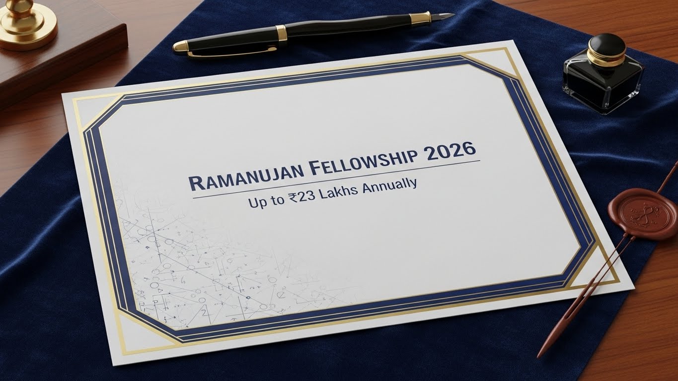 Ramanujan Fellowship 2026