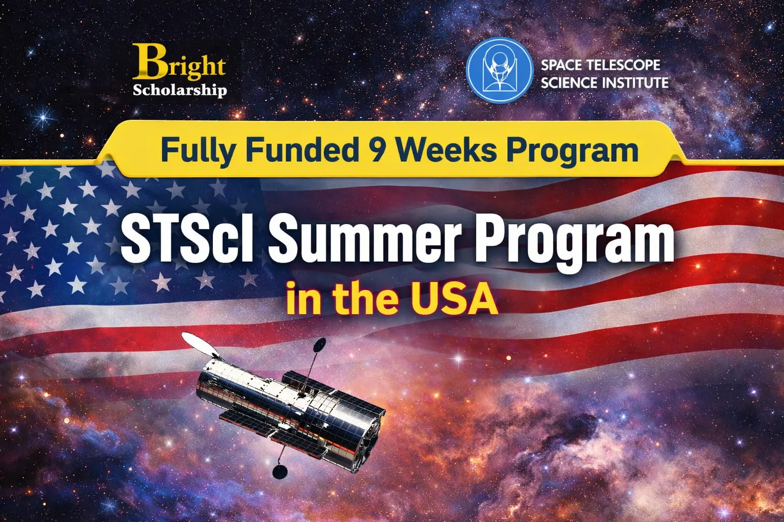 STScI SASP Summer Program 2026 in USA – Fully Funded