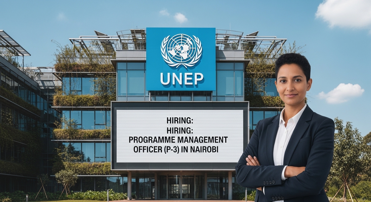 UNEP Hiring Programme Management Officer (P-3) in Nairobi