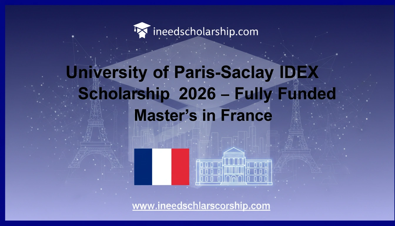 University of Paris-Saclay IDEX Scholarship 2026