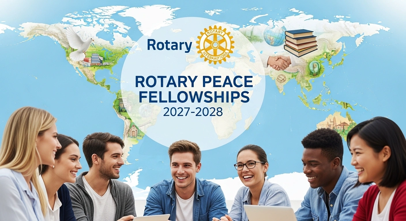 170 Rotary Peace Fellowships 2027-2028 – Fully Funded Master's & Professional Programs (Apply Now!)