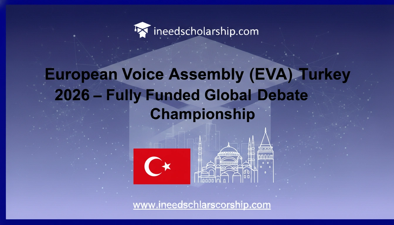 European Voice Assembly (EVA) Turkey 2026 – Fully Funded Global Debate Championship