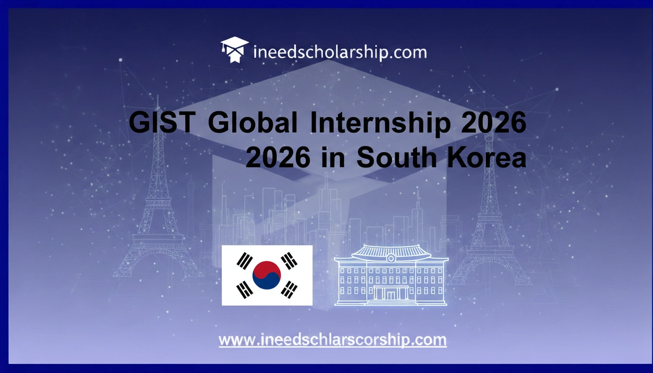 GIST Global Internship 2026 in South Korea – Fully Funded Research Program (Apply Now!)