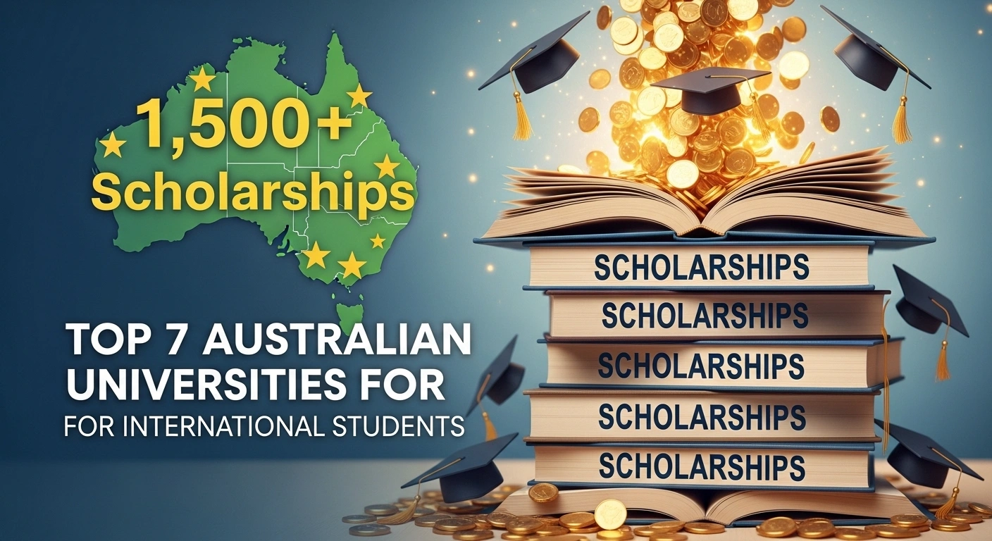 Scholarships at Top 7 Australian Universities for International Students – 2027 Cohort